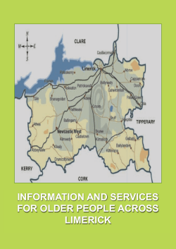 information and services for older people across limerick