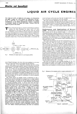 liquid air cycle engines