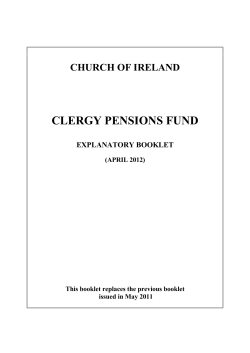 clergy pensions fund