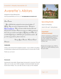 Averette`s Allstars - Morganton Road Elementary School