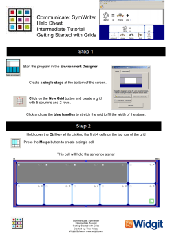 CSW Intermediate Tutorial - Getting started with Grids