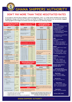 Here - Ghana Shippers Authority