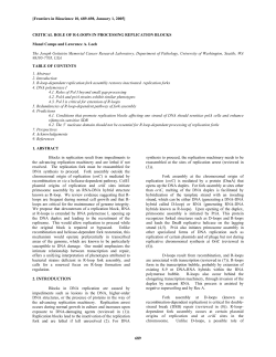 Frontiers in Bioscience 10, 689-698, January 1, 2005