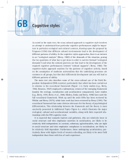 Similarities - Cambridge University Press