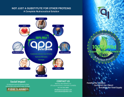 APP Brochure - Advance International, Inc.