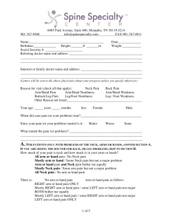 New Patient Questionnaire
