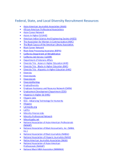 Federal, State, and Local Diversity Recruitment Resources