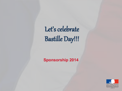 Become a Bastille Day sponsor!