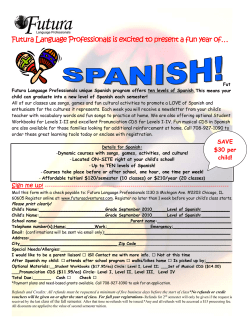 Futura Language Professionals is excited to present a fun year of&hellip;