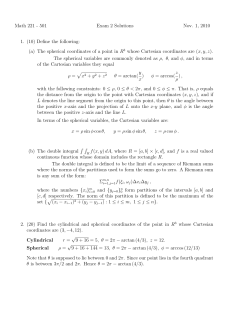 Exam 2 - Math TAMU