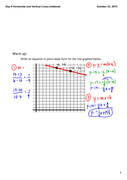 Day 8 Horizontal and Vertical Lines.notebook
