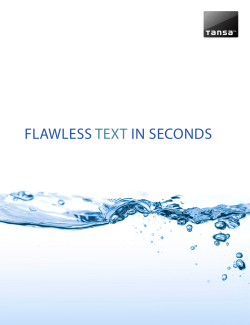 flawless text in seconds