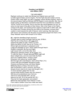 Paradise Lost, Book VI