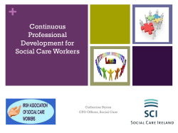 Continuous Professional Development for Social
