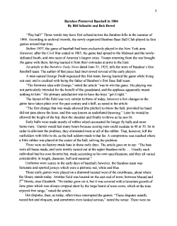 5. Baraboo Pioneered Baseball in 1866