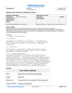 0728 - PRISM Metadata Initiative