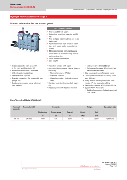 Data sheet Item number: 3560.84.42 Hydrojet-Jet