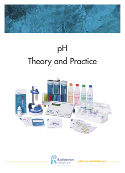 pH Theory and Practice