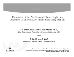 Estimation of the Air-Demand, Flame Height, and Radiation Load