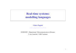 Real-time systems