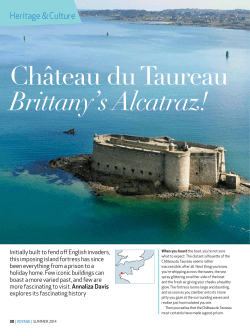 Ch&acirc;teau du Taureau Brittany`s Alcatraz!