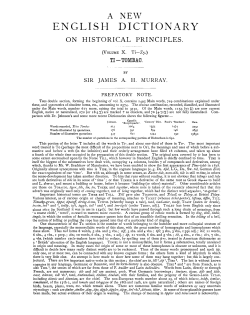 Prefatory note to Ti-Tombac