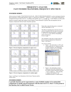 Frequency Analysis