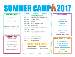 Summer Camp 2017 Flyer1