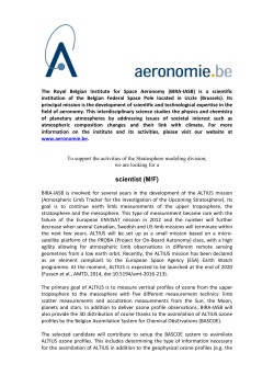 Profiles of personnel for STCoE 2007 – Space plasmas