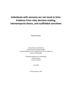 Dissertation proposal - YorkSpace