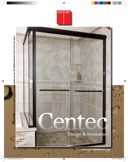 Centec Brochure - Century Bathworks
