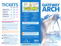 tickets - Gateway Arch