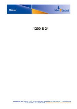 1200 S 24 - Schulz