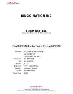 bingo nation inc