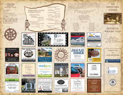 Barnstable Village Historical Map