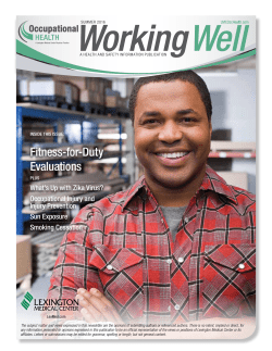 Fitness-for-Duty Evaluations