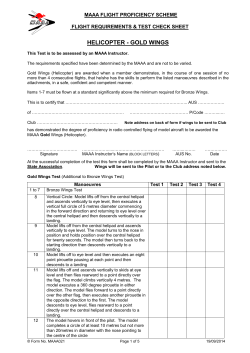 Helicopter Gold Wings Form