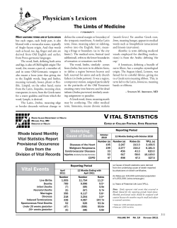 The Limbs of Medicine - Rhode Island Medical Society