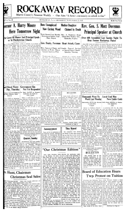 rockaway record - Rockaway Township Library
