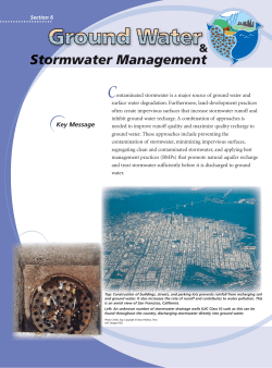 Section 6 Ground Water Ground Water