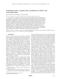 Estimating geocenter variations from a combination of GRACE and