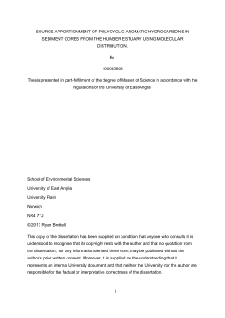 source apportionment of polycyclic aromatic hydrocarbons in