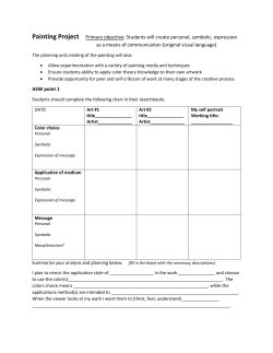 Painting Planning/Rubric