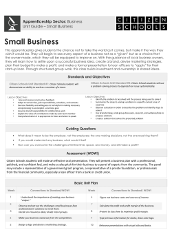 Learn More - Citizen Schools