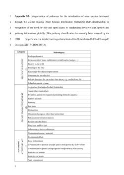 Essl et al., 2015 - Global Invasive Species Database