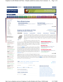 Nano-Biotechnology - UIC Department of Chemistry