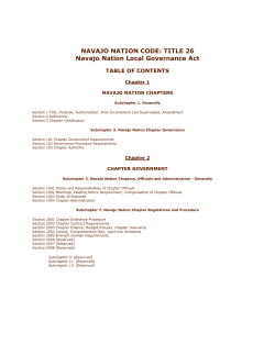 Title 26 - Tse Daa K`aan