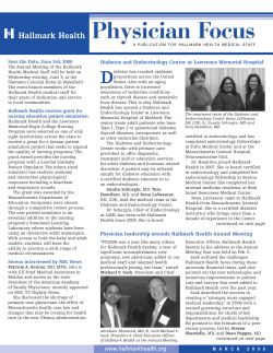 Diabetes and Endocrinology Center at Lawrence Memorial Hospital