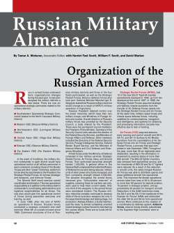 Russian Military Almanac