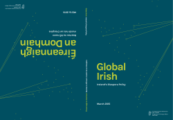 Global Irish: Ireland`s Diaspora Policy
